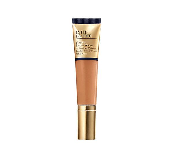 Estée Lauder Futurist Hydra Rescue SPF 45 - מייק-אפ מטפח לכיסוי מושלם וזוהר ל-12 שעות