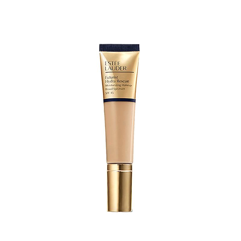 Estée Lauder Futurist Hydra Rescue SPF 45 - מייק-אפ מטפח לכיסוי מושלם וזוהר ל-12 שעות