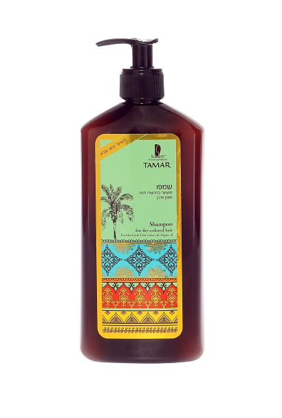 שמפו לחות לשיער יבש וצבוע 500 מ"ל - תמר | TAMAR