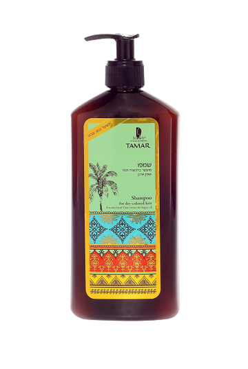 שמפו לחות לשיער יבש וצבוע 500 מ"ל - תמר | TAMAR