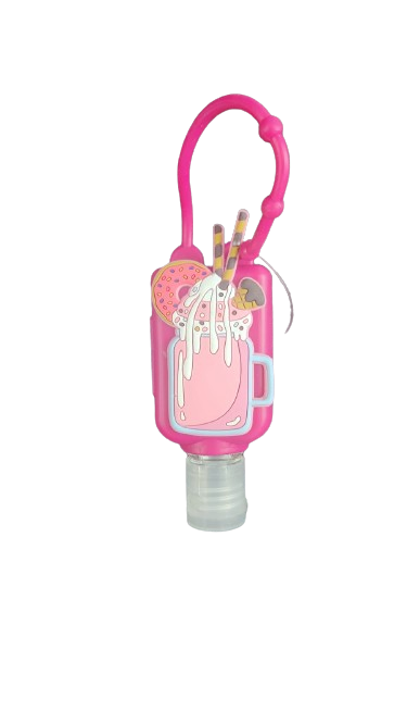 מחזיק אלכו ג'ל בעיצוב גלידה - 70% אלכוהול, 300 מ"ל