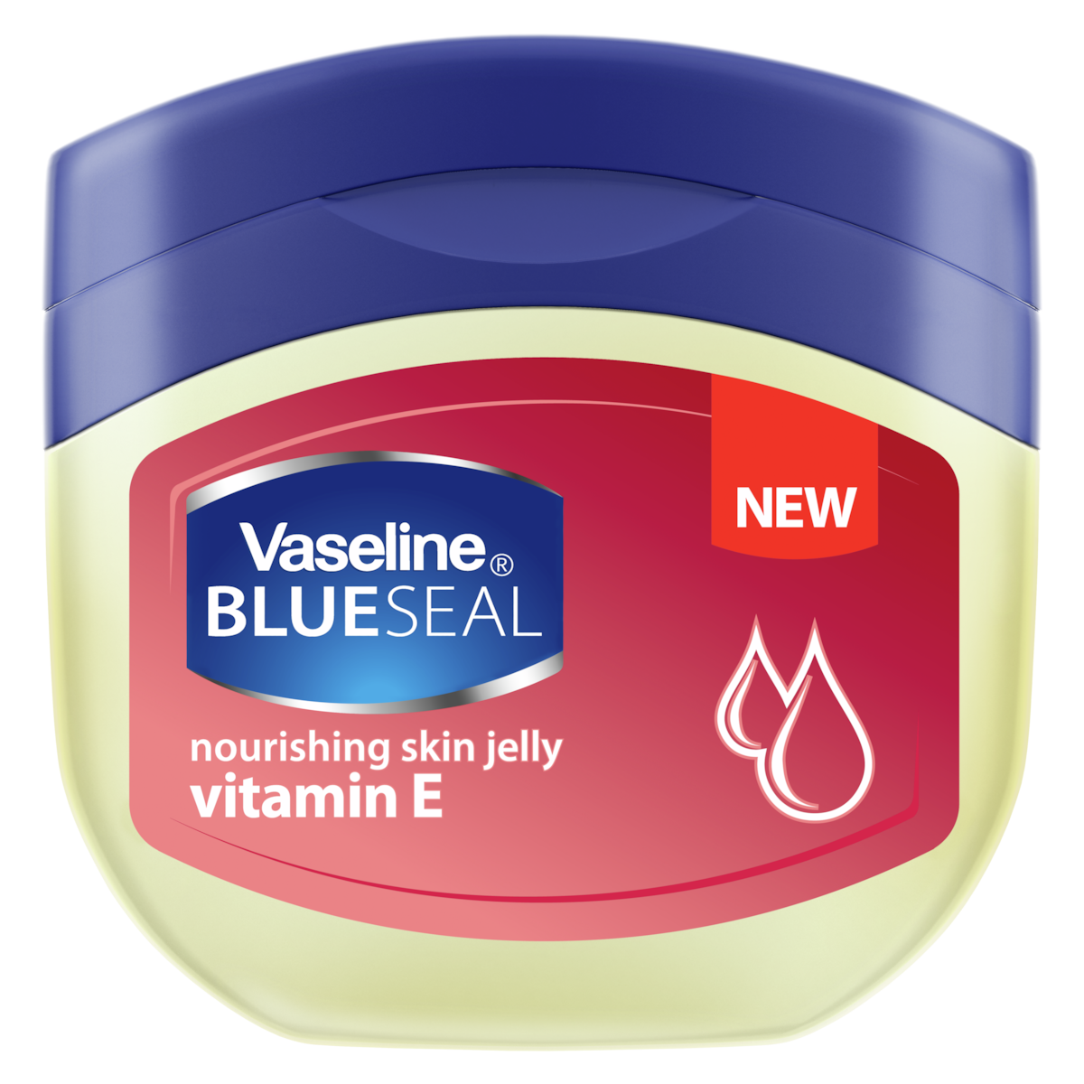 Vaseline | וזלין - Blue Seal | ויטמין E - פטרוליום ג'לי להזנה ואנטי-אייג'ינג (100 מ"ל)