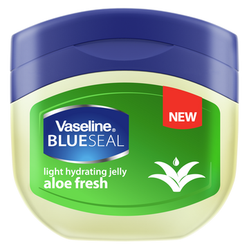 Vaseline | וזלין - Blue Seal | אלוורה פרש - פטרוליום ג'לי מרענן ומשקם (100 מ"ל)