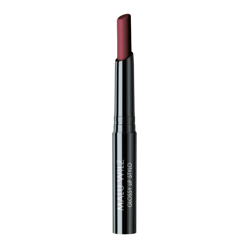 Malu Wilz Glossy Lip Stylo 2.5g professional creamy lipstick with high-shine finish and moisturizing mango oil
