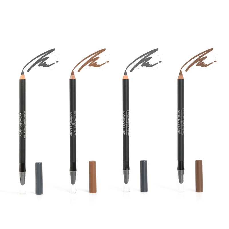 EYEBROW POWDER PENCIL - עיפרון פודרה לגבה מועשר בחמאת שיאה ושמן קיק (4 גוונים) | עדה לזורגן