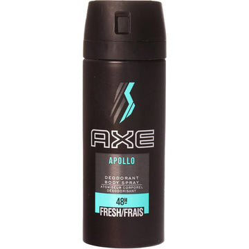 אקס דאודורנט ספריי גוף אפולו 150 מ"ל – ריח טרי לגברים