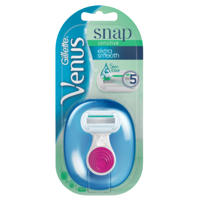 גילט ונוס | Gillette Venus מכונת גילוח קומפקטית 5 להבים