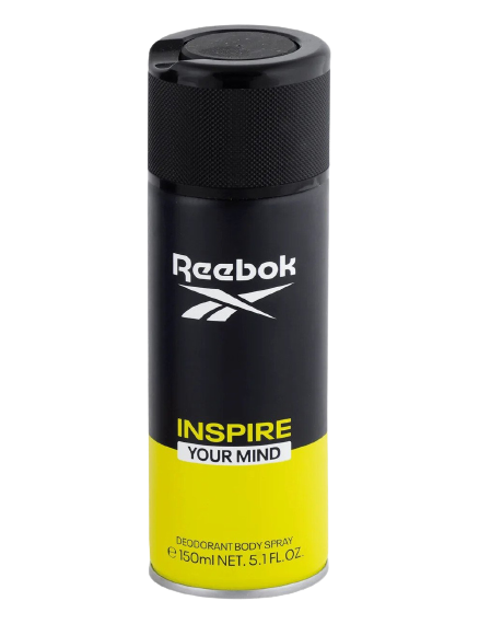 דאודורנט ספריי גוף לגברים Reebok 150 מ"ל רעננות מתמשכת