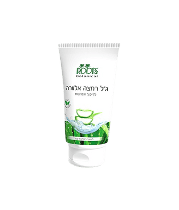 ג'ל רחצה אלוורה טבעי 125 מ"ל - ROOTS Botanical