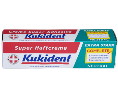 משחת הצמדה טבעית לשיניים תותבות קוקידנט 47 גרם