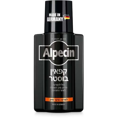 אלפצין קפאין בוסטר שמפו טיפולי 200 מ"ל