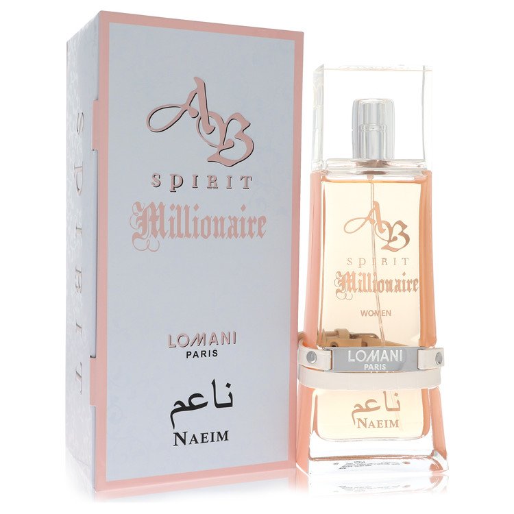 Ab Spirit Millionaire Naeim Eau De Parfum Spray By Lomani | משלוח חינם לבית ♕ | קומסטיקס ייבוא מקביל