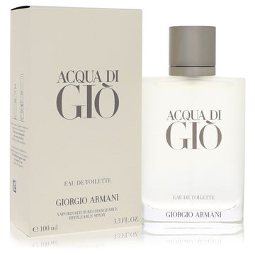 Acqua Di Gio Eau De Toilette ספריי למילוי חוזר מאת Giorgio Armani | משלוח חינם לבית ♕ | קומסטיקס ייבוא מקביל