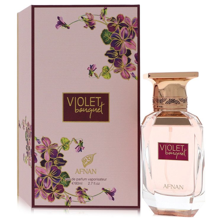 Afnan Violet Bouquet Eau De Parfum Spray By Afnan | משלוח חינם לבית ♕ | קומסטיקס ייבוא מקביל