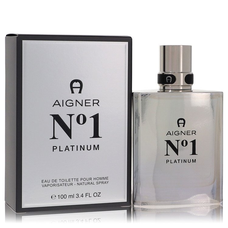 Aigner מס' 1 Platinum Eau De Toilette ספריי מאת Etienne Aigner | משלוח חינם לבית ♕ | קומסטיקס ייבוא מקביל