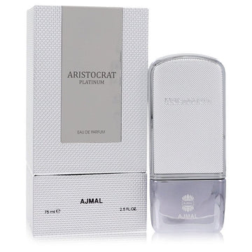 Ajmal Aristocrat Platinum Eau De Parfum Spray By Ajmal | משלוח חינם לבית ♕ | קומסטיקס ייבוא מקביל