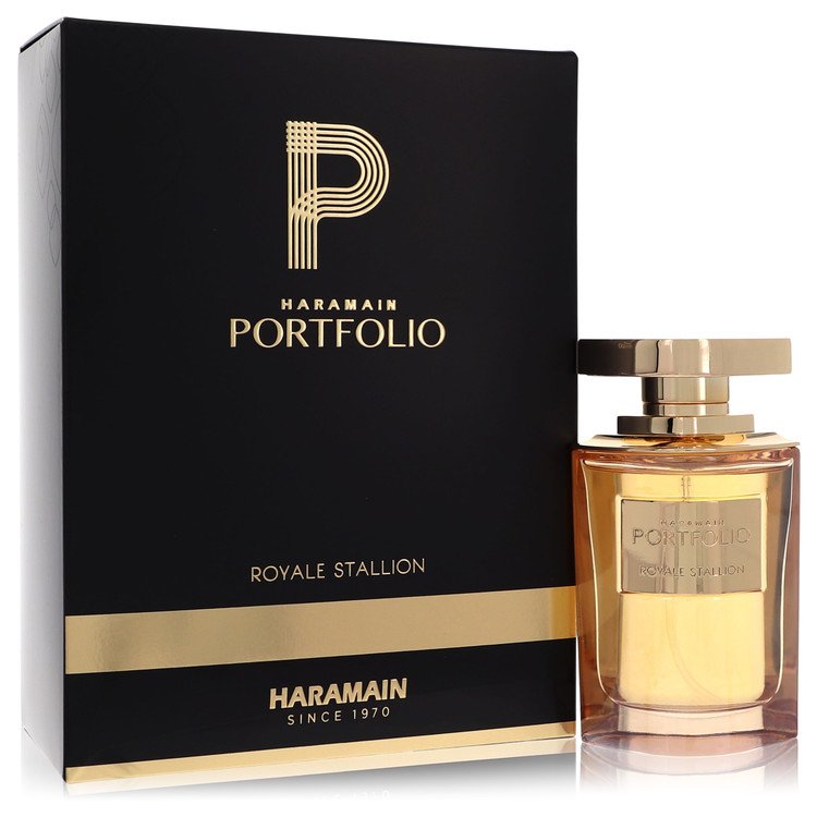 Al Haramain Portfolio Royale Stallion Eau De Parfum Spray By Al Haramain | משלוח חינם לבית ♕ | קומסטיקס ייבוא מקביל