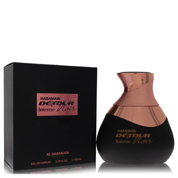 Al Haramain Detour Noir Intense Eau De Parfum Spray (יוניסקס) מאת Al Haramain | משלוח חינם לבית ♕ | קומסטיקס ייבוא מקביל