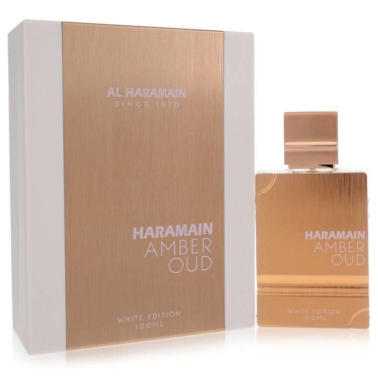 Al Haramain Amber Oud White Edition Eau De Parfum Spray (יוניסקס) מאת Al Haramain | משלוח חינם לבית ♕ | קומסטיקס ייבוא מקביל