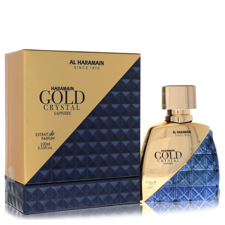 בקבוק Al Haramain Gold Crystal Sapphire - או דה פרפיום יוניסקס