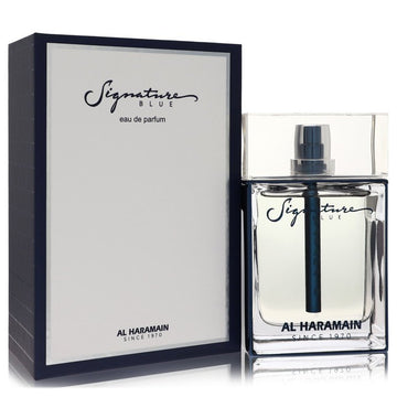 Al Haramain Signature Blue Eau De Parfum Spray By Al Haramain | משלוח חינם לבית ♕ | קומסטיקס ייבוא מקביל