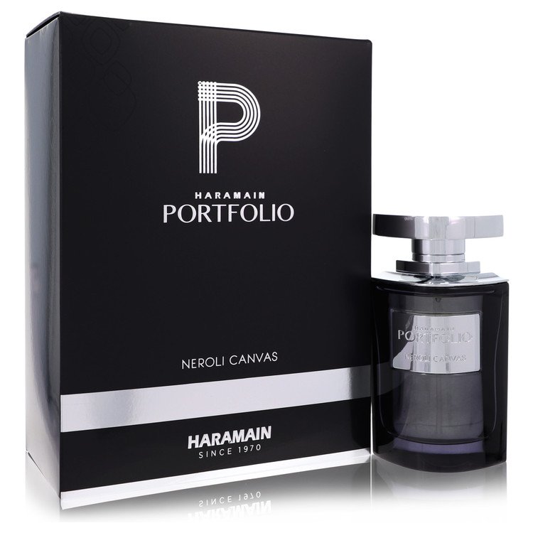 Al Haramain Portfolio Neroli Canvas Eau De Parfum Spray By Al Haramain | משלוח חינם לבית ♕ | קומסטיקס ייבוא מקביל