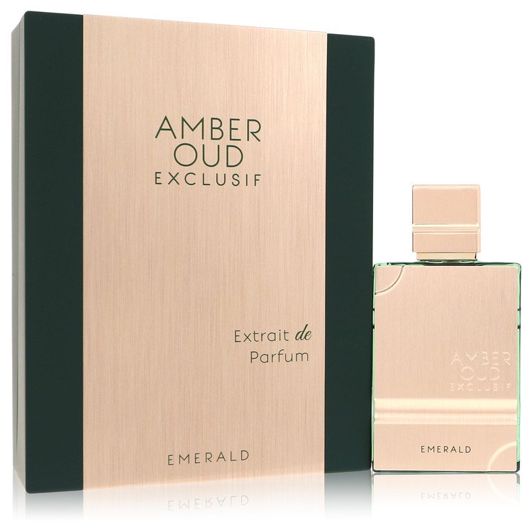 Amber Oud Exclusif Emerald Eau De Parfum Spray (יוניסקס) מאת Al Haramain | משלוח חינם לבית ♕ | קומסטיקס ייבוא מקביל
