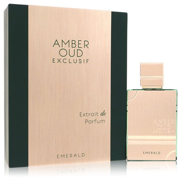 Amber Oud Exclusif Emerald Eau De Parfum Spray (יוניסקס) מאת Al Haramain | משלוח חינם לבית ♕ | קומסטיקס ייבוא מקביל
