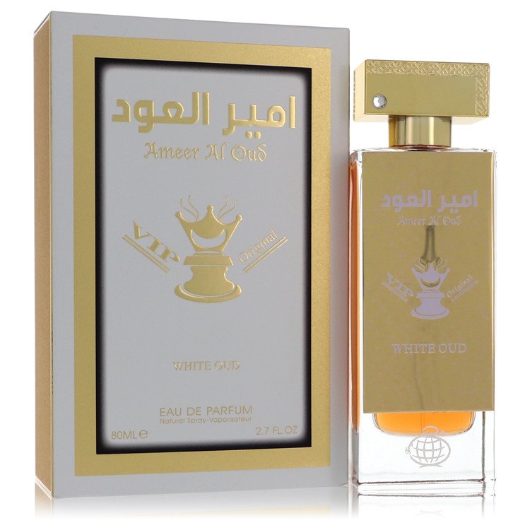 ספריי או דה פרפיום Ameer Al Oud Vip Original White Oud (יוניסקס) מאת Fragrance World | משלוח חינם לבית ♕ | קומסטיקס ייבוא מקביל