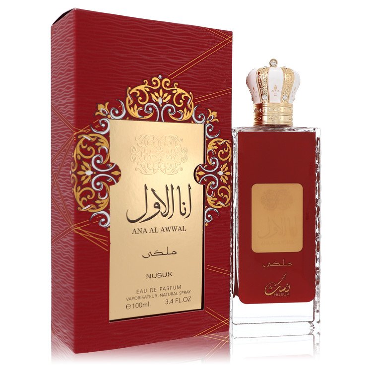 Ana Al Awwal Rouge Eau De Parfum Spray By Nusuk | משלוח חינם לבית ♕ | קומסטיקס ייבוא מקביל