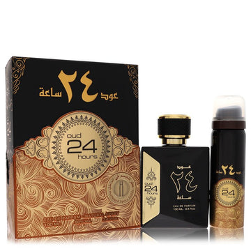 Ard Al Zaafaran Oud 24 Hours Eau De Parfum Spray + 1.7oz ספריי מבושם (יוניסקס) מאת Al Zaafaran | משלוח חינם לבית ♕ | קומסטיקס ייבוא מקביל