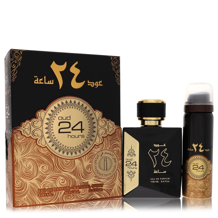Ard Al Zaafaran Oud 24 Hours Eau De Parfum Spray + 1.7oz ספריי מבושם (יוניסקס) מאת Al Zaafaran | משלוח חינם לבית ♕ | קומסטיקס ייבוא מקביל