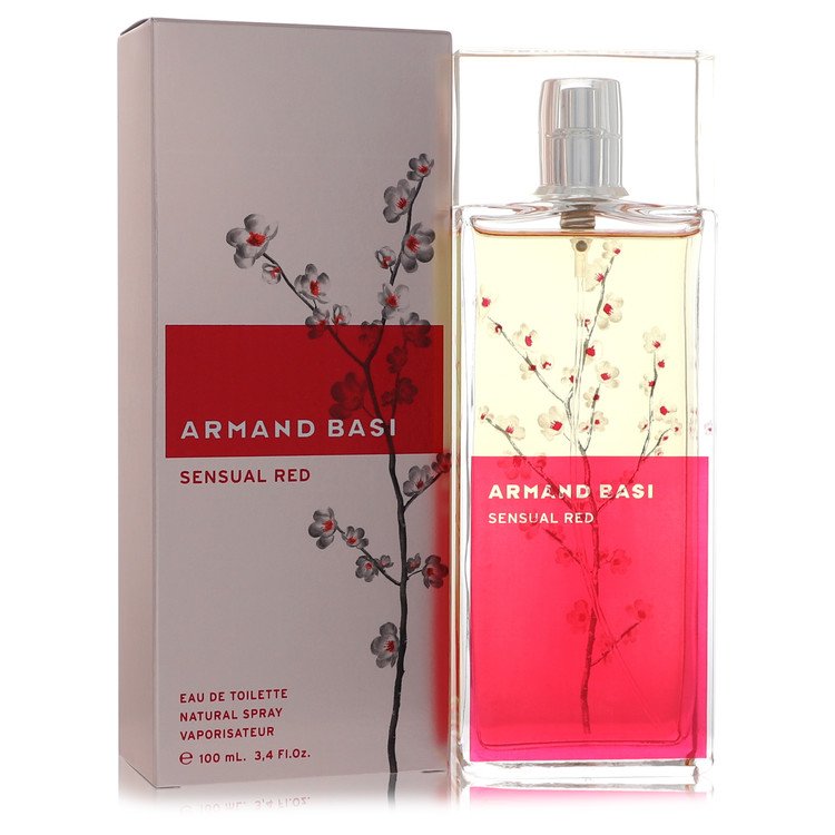 Armand Basi Sensual Red Eau De Toilette ספריי מאת Armand Basi | משלוח חינם לבית ♕ | קומסטיקס ייבוא מקביל