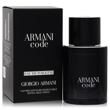 Armani Code Eau De Toilette ספריי למילוי חוזר מאת Giorgio Armani | משלוח חינם לבית ♕ | קומסטיקס ייבוא מקביל