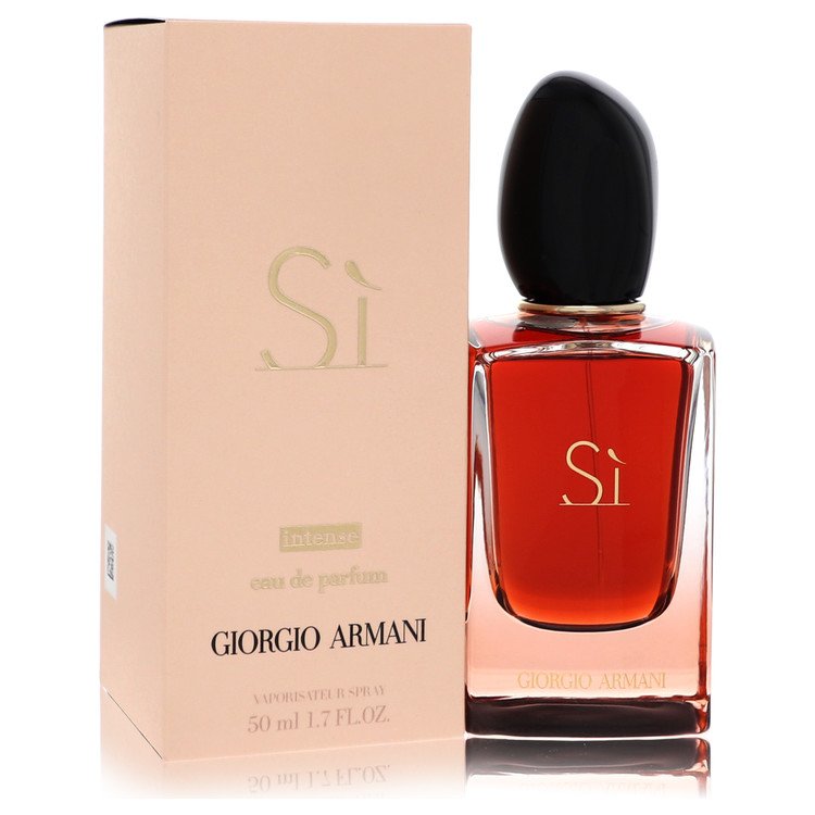 Armani Si Intense Eau De Parfum Spray By Giorgio Armani | משלוח חינם לבית ♕ | קומסטיקס ייבוא מקביל