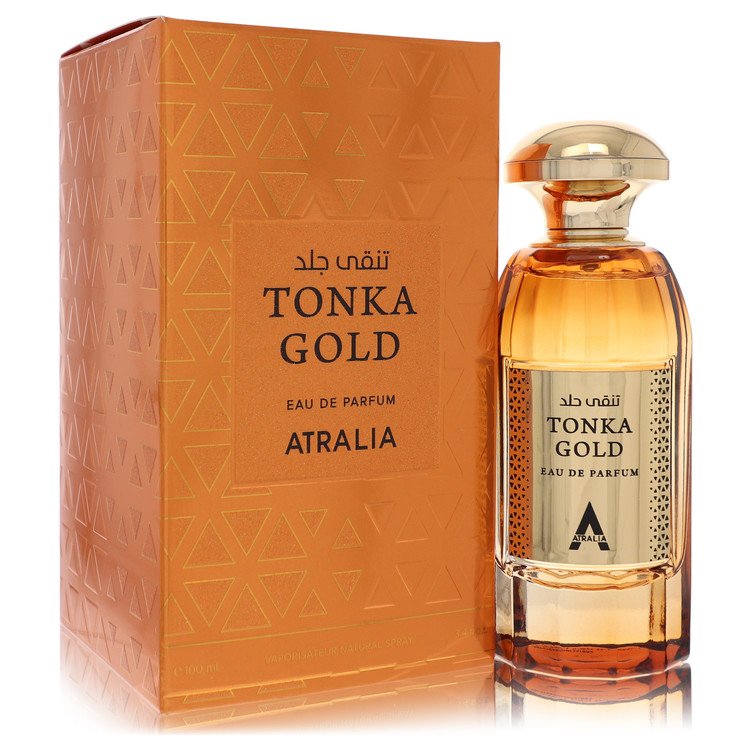 Atralia Tonka Gold Eau De Parfum Spray (יוניסקס) מאת Atralia | משלוח חינם לבית ♕ | קומסטיקס ייבוא מקביל