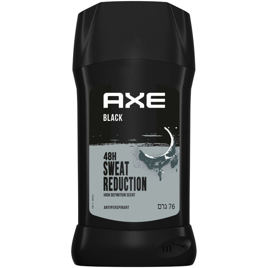 דאודורנט סטיק אנטיפרספירנט אקס בלאק AXE Black למניעת זיעה עד 48 שעות 76 גרם