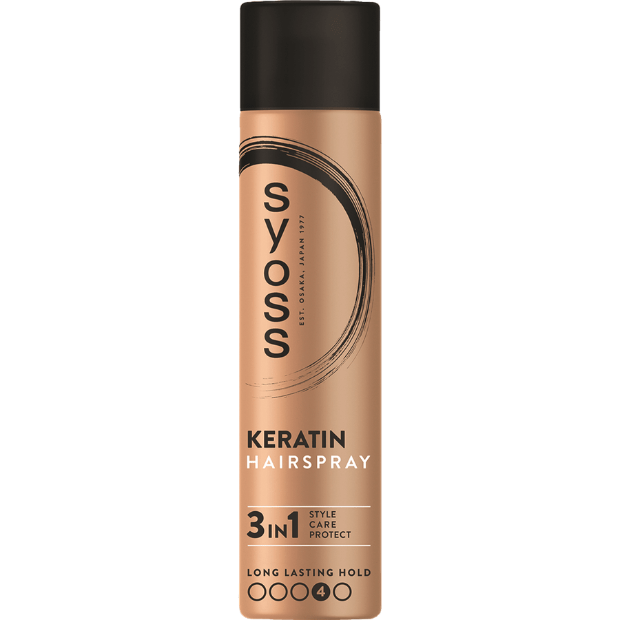 ספריי לשיער סאיוס SYOSS קרטין KERATIN | 400 מ"ל