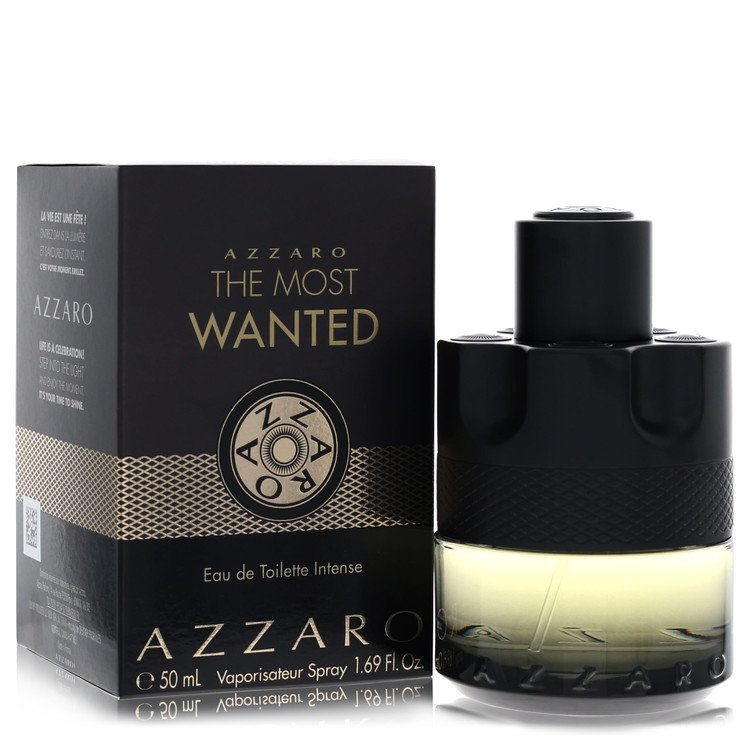 Azzaro The Most Wanted Eau De Toilette Spray Intense By Azzaro | משלוח חינם לבית ♕ | קומסטיקס ייבוא מקביל