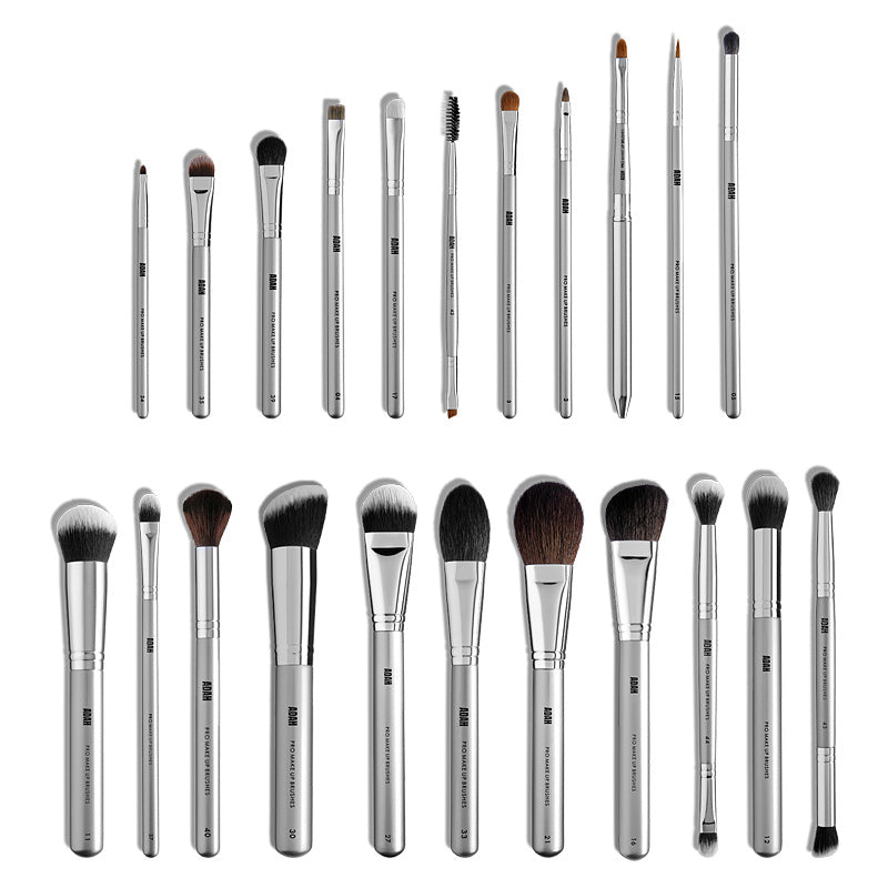 PROFESSIONAL BRUSH SET - סט 8 מברשות איפור מקצועיות לבסיס מושלם | עדה לזורגן