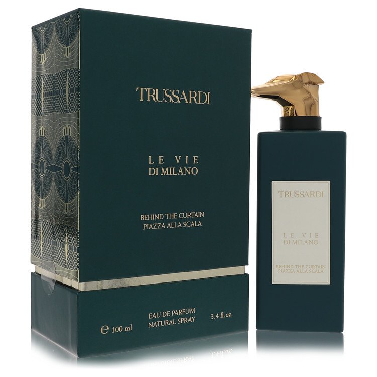 מאחורי הווילון Plazaza Alla Scala Eau De Parfum Spray (יוניסקס) מאת Trussardi | משלוח חינם לבית ♕ | קומסטיקס ייבוא מקביל