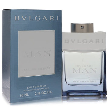 Bvlgari Man Glacial Essence Eau De Parfum Spray By Bvlgari | משלוח חינם לבית ♕ | קומסטיקס ייבוא מקביל