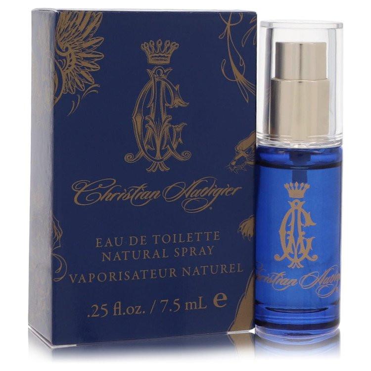 בושם מיני יוקרתי ואצילי לגבר Christian Audigier For Men Mini EDT בבקבוק מעוטר במוטיבים מלכותיים