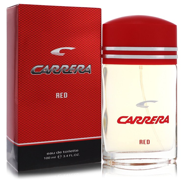 Carrera Red Eau De Toilette ספריי מאת Vapro International | משלוח חינם לבית ♕ | קומסטיקס ייבוא מקביל