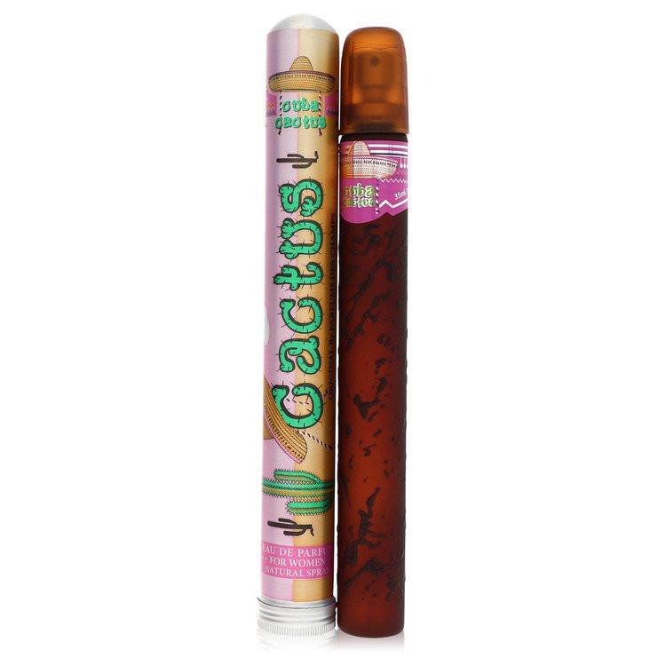 בושם לאישה קובה קקטוס Cuba Cactus Eau de Parfum בבקבוק סיגר ירוק-טורקיז מרהיב ורענן