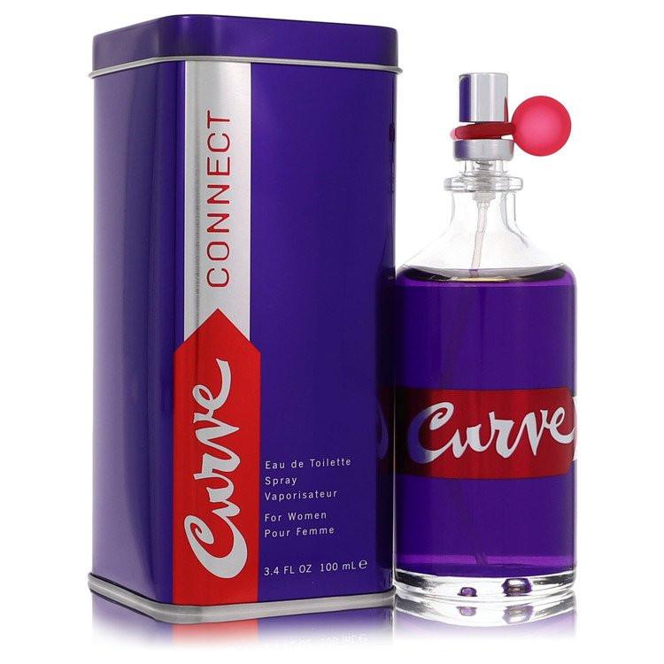בושם לאישה ליז קלייבורן קרב קונקט אדט Liz Claiborne Curve Connect Eau de Toilette Spray בניחוח אלגום אצילי, זעפרן, פירות יער, וניל ומושק לבן דומיננטי