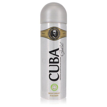 דאודורנט ספריי לגבר קובה גולד Cuba Gold Deodorant Spray בגרסת אנבוקס (Unboxed) ללא קופסה במחיר משתלם