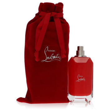 בושם יוקרתי ואצילי לאישה Christian Louboutin Loubidoo Eau de Parfum בבקבוק אדום עם פקק חתול ונרתיק