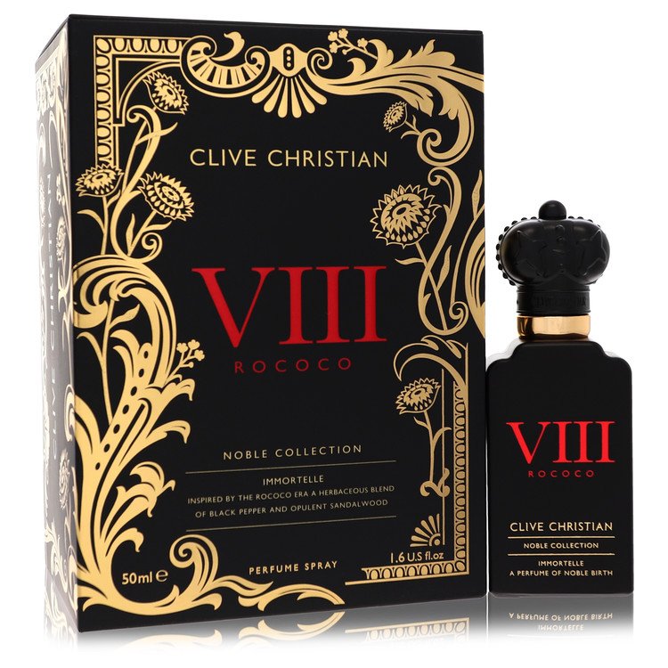 Clive Christian Viii Rococo Immortelle Eau De Parfum Spray By Clive Christian | משלוח חינם לבית ♕ | קומסטיקס ייבוא מקביל