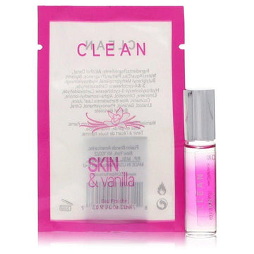בושם מיני יוקרתי ואצילי Clean Skin & Vanilla Eau Fraiche לנשיאה בתיק וניחוח וניל ומושק עדין